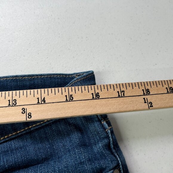 Levis 511 Jeans Mens 32 X 32 Slim Straight Leg Blue Stretch Denim - Picture 8 of 10